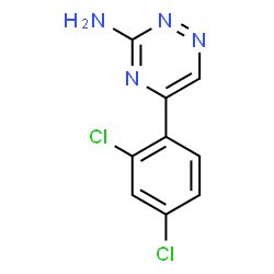 5-(2,4-DICHLORO-PHENYL)-[1,2,4]TRIAZIN-3-YLAMINE Structure