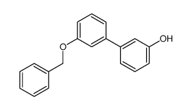 3-(3-phenylmethoxyphenyl)phenol Structure