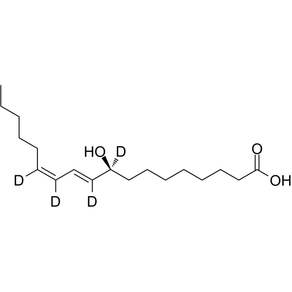 Alpha-dimorphecolic acid-d4结构式