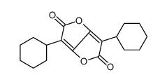 3,6-dicyclohexylfuro[3,2-b]furan-2,5-dione Structure