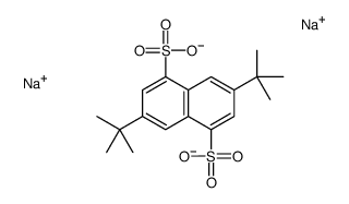 disodium 3,7-bis(tert-butyl)naphthalene-1,5-disulphonate结构式