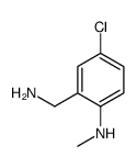 2-(aminomethyl)-4-chloro-N-methylaniline结构式