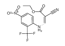 Ethyl 2-Cyano-3-((4-Nitro-2-(Trifluoromethyl)Phenyl)Amino)Acrylate picture