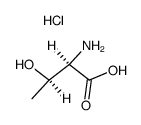 (D)-allo-threonine hydrochloride Structure