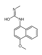 1-(4-Methoxy-1-naphthyl)-3-methylurea Structure