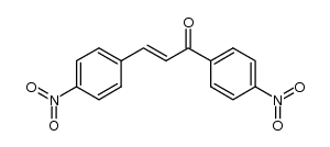 1,3-bis(4-nitrophenyl)prop-2-en-1-one Structure