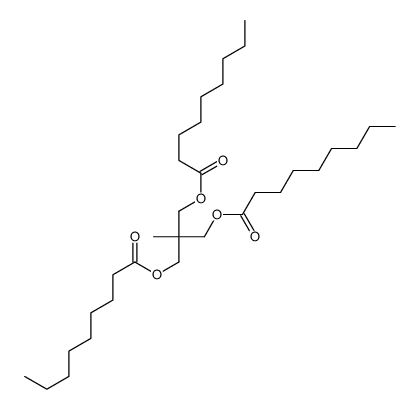 2-methyl-2-[[(1-oxononyl)oxy]methyl]propane-1,3-diyl dinonan-1-oate结构式