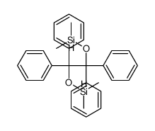 (2-dimethylsilyloxy-1,1,2,2-tetraphenylethoxy)-dimethylsilane结构式