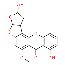 17-hydroxy-16,17-dihydrosterigmatocystin structure