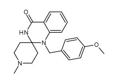 1-(4-methoxyphenyl)-1'-methylspiro[piperidine-4,2'-(1',2',3',4'-tetrahydroquinqzolin)]-4'-one Structure