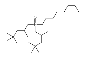 1-[bis(2,4,4-trimethylpentyl)phosphoryl]octane结构式