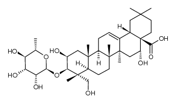 polygalacic acid 3-(α-L-rhamnopyranoside) Structure