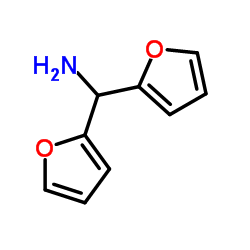 1,1-Di(2-furyl)methanamine结构式