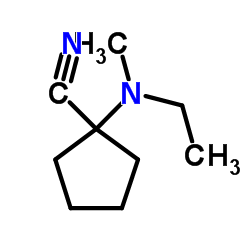 1-[Ethyl(methyl)amino]cyclopentanecarbonitrile picture