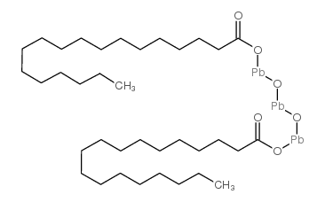 双(十八酸基)二氧代三铅结构式
