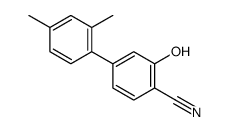 4-(2,4-dimethylphenyl)-2-hydroxybenzonitrile Structure