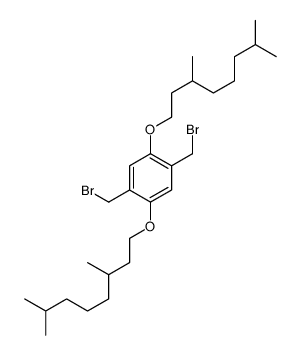 2 5-BIS(BROMOMETHYL)-1 4-BIS(3' 7'- Structure