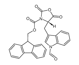 fmoc-trp(for)-n-carboxyanhydrid Structure