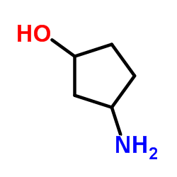 3-Aminocyclopentanol Structure