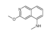 3-Methoxy-N-methyl-5-isoquinolinamine Structure