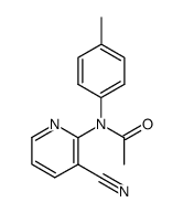 N-(3-cyanopyridin-2-yl)-N-(p-tolyl)acetamide Structure