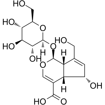 去乙酰基车叶草苷酸结构式