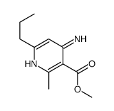 3-Pyridinecarboxylicacid,4-amino-2-methyl-6-propyl-,methylester(9CI) structure