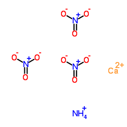 ammonium calcium nitrate Structure