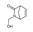 2-hydroxymethyl-2-azabicyclo[2.2.1]hept-5-en-3-one Structure