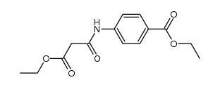 4-carboethoxymalonanilic acid ethyl ester Structure