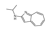 N-propan-2-ylcyclohepta[b]pyrrol-2-amine结构式