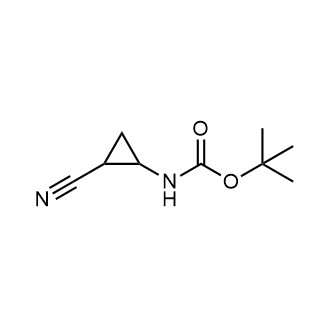 N-(2-氰基环丙基)氨基甲酸叔丁酯图片