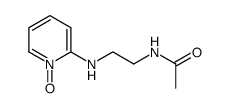 Acetamide, N-[2-[(1-oxido-2-pyridinyl)amino]ethyl]- (9CI) Structure