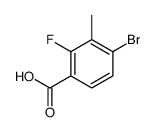 4-Bromo-2-fluoro-3-methylbenzoic acid picture