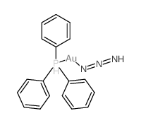 Gold, azido(triphenylphosphine)-结构式