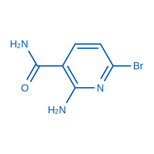 2-Amino-6-bromonicotinamide Structure