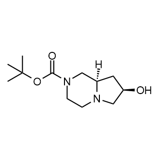 (7R,8aR)-7-羟基六氢吡咯并[1,2-a]吡嗪-2(1H)-羧酸叔丁酯图片