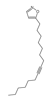 5-(8-pentadecynyl)isoxazole Structure
