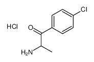 4-Chlorocathinone (hydrochloride) Structure