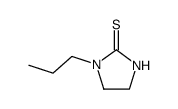 N-n-propylimidazolidine-2-thione结构式