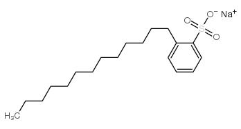 sodium n-tridecylbenzenesulfonate Structure