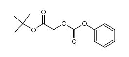 tert-butyl 2-((phenoxycarbonyl)oxy)acetate Structure