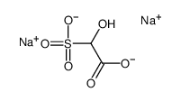 disodium,2-hydroxy-2-sulfonatoacetate结构式