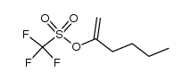 hex-1-en-2-yl trifluoromethanesulfonate Structure