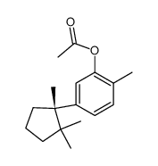 δ-cuprenol acetate结构式