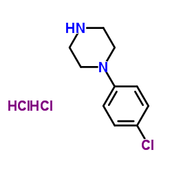 对氯苯基哌嗪盐酸盐结构式