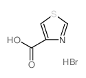 Thiazole-4-carboxylic acid hydrobromide Structure