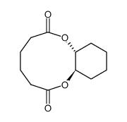 trans-1,2-Adiponylcyclohexan Structure