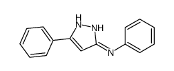 N,5-diphenyl-1H-pyrazol-3-amine Structure