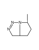 (3aR,6R)-6-Methyl-3a,4,5,6-tetrahydro-3H-pyrrolo[1,2-c][1,2,3]tri azole Structure